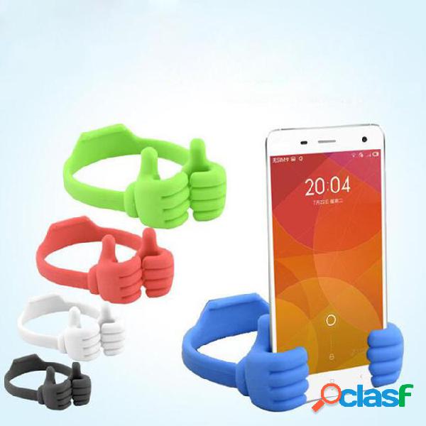 Phone holder bed thumb cell smartphone tablet accessory