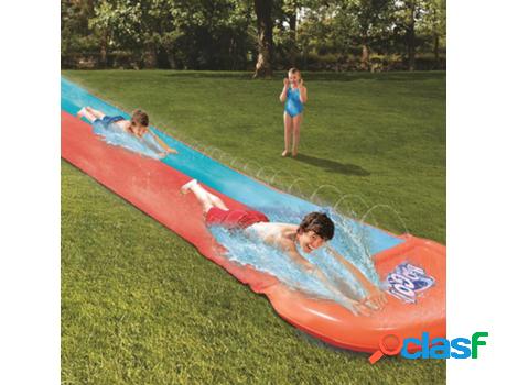 Pista deslizamiento hinchable doble 4,88 metros