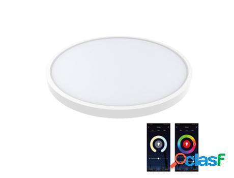 Plafón Led Kramfor 20+4W Superficie Rgb+Cct Wifi Rgb + Dual