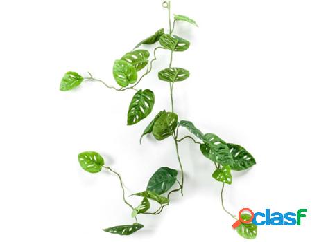 Planta Artificial EMERALD Monstera Monkey (Verde - 28x12 cm)