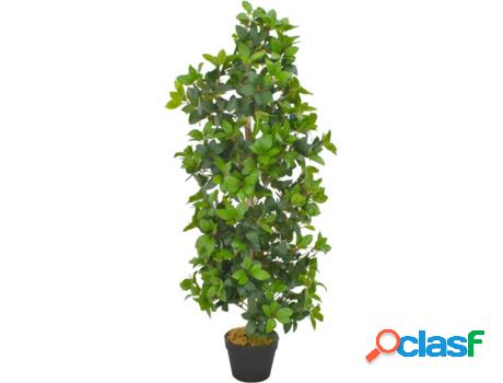 Planta Artificial VIDAXL Laurel (Verde - 12 cm)