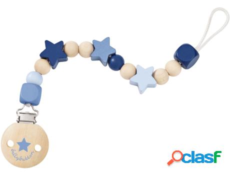 Porta-Chupetes SELECTA (Madera - Azul - 21 cm)