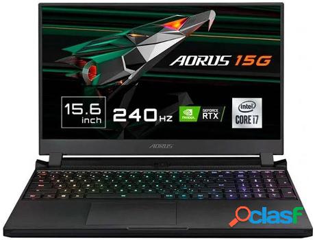 Portátil Gaming GIGABYTE Aorus 15G XC (Intel Core i7-10870H