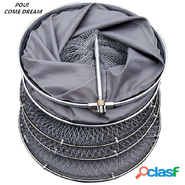 Poui come dream fishing mesh bag outdoor red de pesca nylon