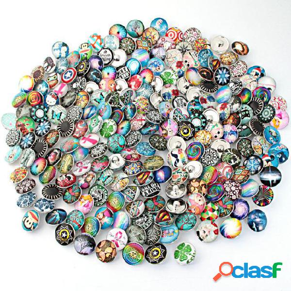 Pretty snaps button jewelry 18mm for necklaces wholesale