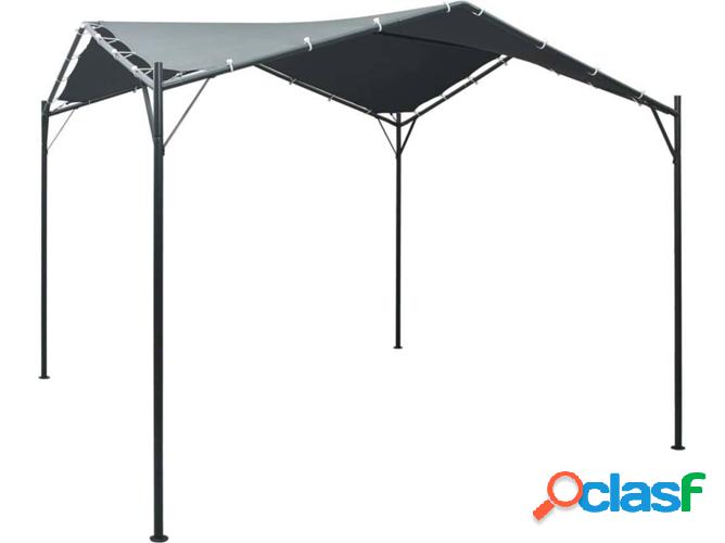 Pérgola VIDAXL Jardín Gris (3x3 m)