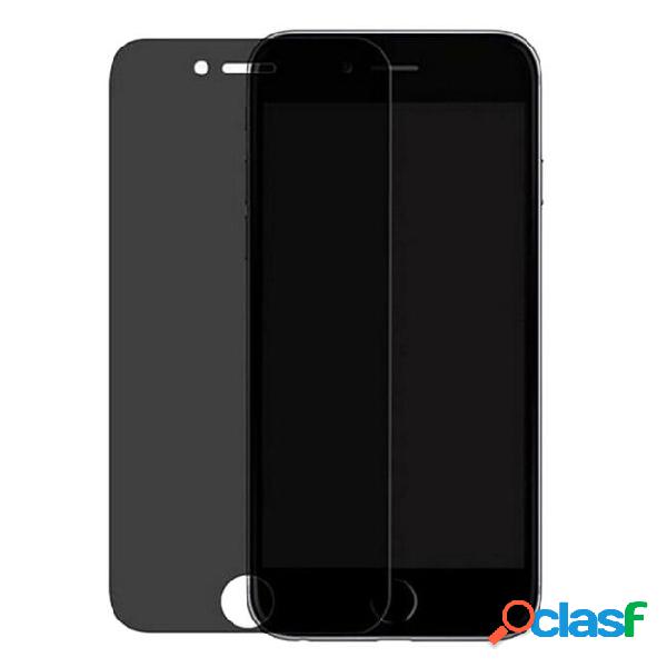 Privacy glass screen protector for iphone 6 6s 7 8 plus x 10