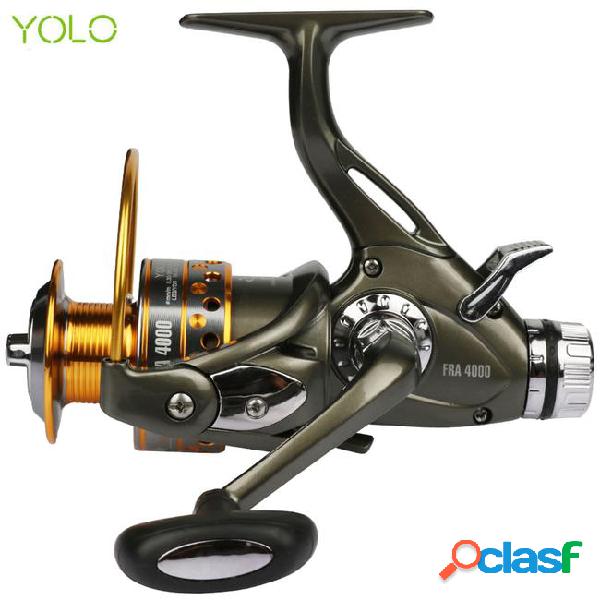 Product yolo dual brake feeder fishing reel 10bb carp tackle