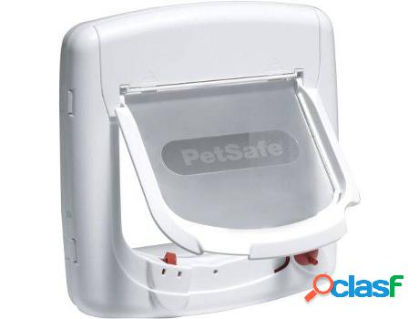 Puerta para Gatos PETSAFE N 400 (Blanco - 24,1x25,2 cm -