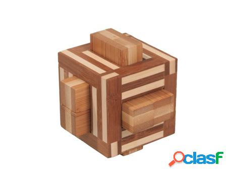 Puzzle FRIDOLIN (Madera - Beige - 9 x 9 x 9 cm)