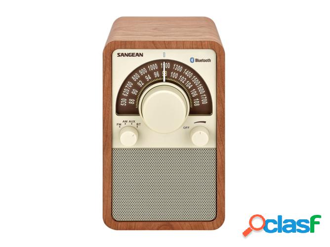 Radio Portátil SANGEAN WR-15TB Nogal