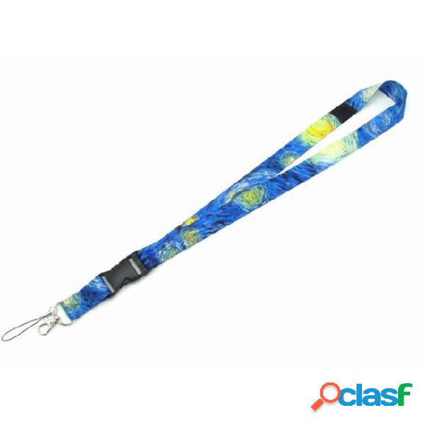 Ransitute starry colorful mobile phone strap neck lanyard