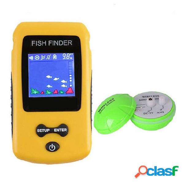 Rechargeable portable wireless fishfinder sonar sensor