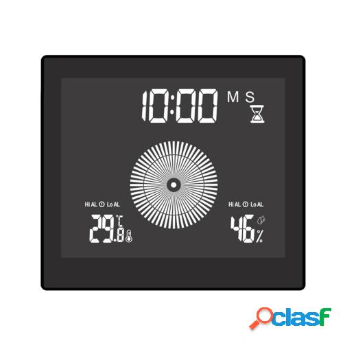 Reloj Digital pantalla de temperatura y humedad reloj de