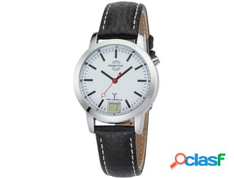 Reloj MASTER TIME Mujer (Piel Genuína - Negro)