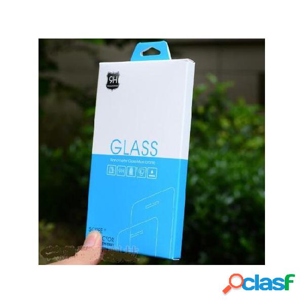 Retail box package pack packaging boxes for tempered glass
