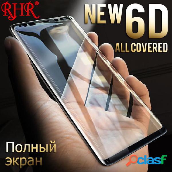 Rhr 6d full curved edge screen protector for galaxy s8 s9
