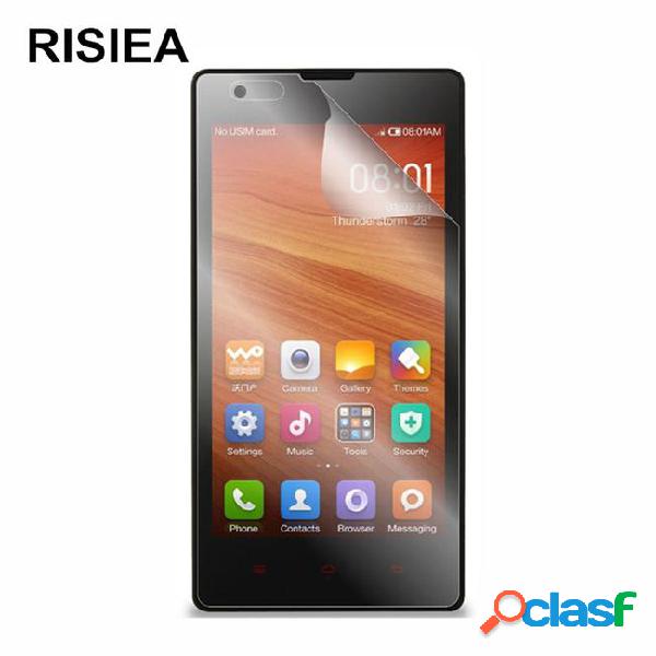 Risiea 5pcs hd glossy clear screen protector display