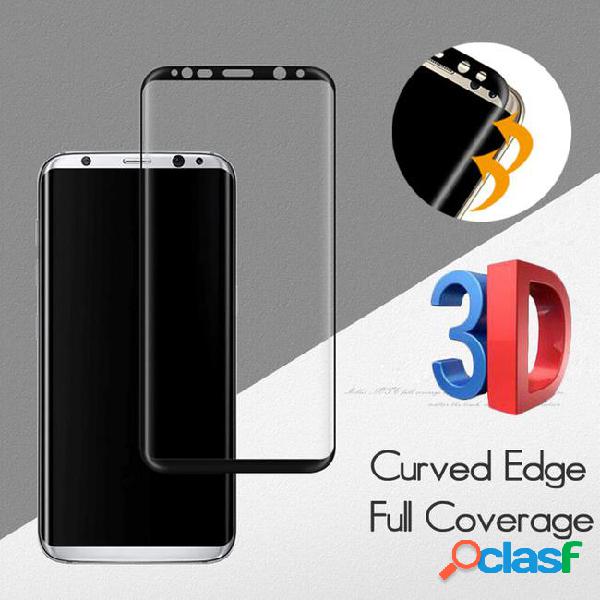 S8 3d curved edge full cover screen protector for samsung