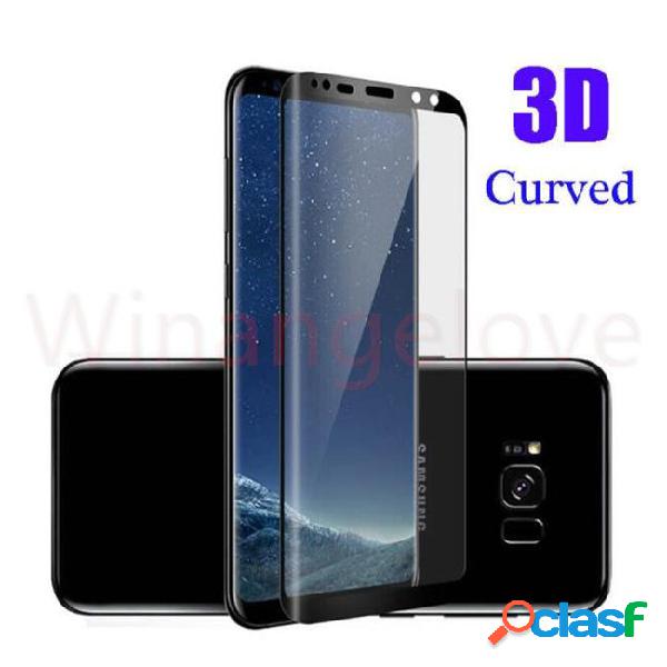 S9 3d curved tempered glass screen protector for samsung