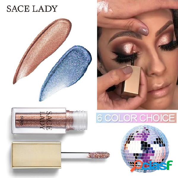 Sace lady hot glitter eyeshadow liquid makeup illuminate eye