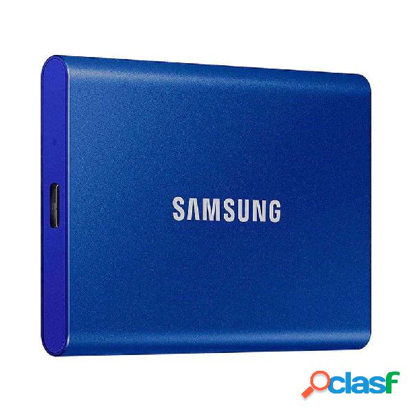 Samsung portable ssd t7 500gb usb 3.2 azul