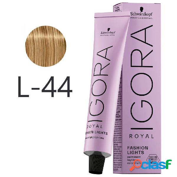 Schwarzkopf - Tinte Igora Royal Fashion Lights L-44 Beige