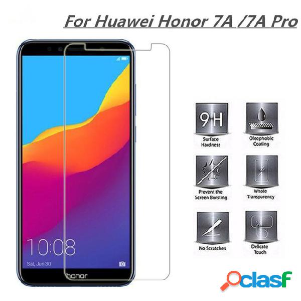 Screen protector for huawei honor 7a pro tempered glass