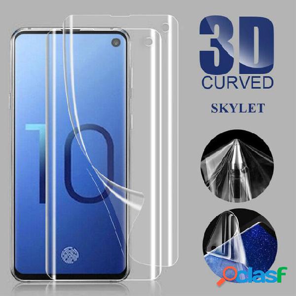 Screen protector soft tpu protector film pet plastic curved