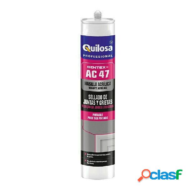 Sellador acrilico sintex quilosa ac-47 blanco 300 ml