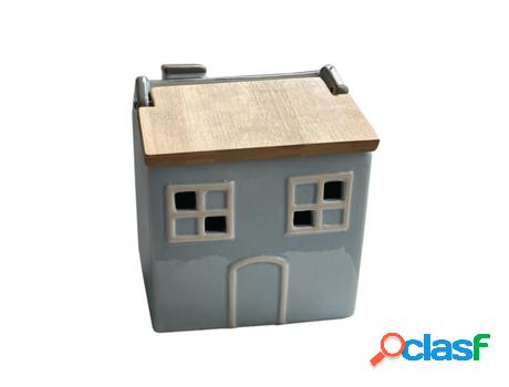 Set 2 Botes Celeste Y Natural DRW (16x15x19cm)