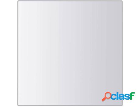 Set 24 Baldosas VIDAXL Azulejos de Espejo Cuadrados (Gris -