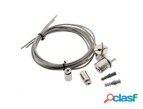 Set Cables de Suspensión Electrificados 15M LEDBOX