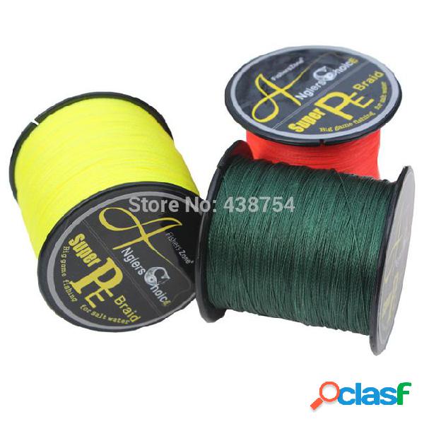 Shirt anglers choice braided 500m multifilament pe braid