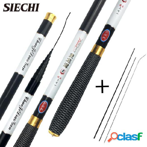 Siechi stream fishing rods 3.0m-7.2m carbon fiber fishing
