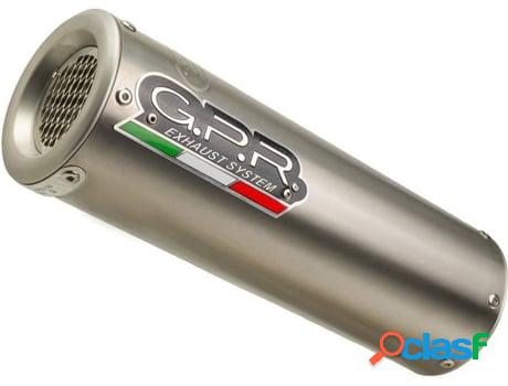 Silenciador GPR EXHAUST SYSTEMS M3 Natural Titanium Slip On