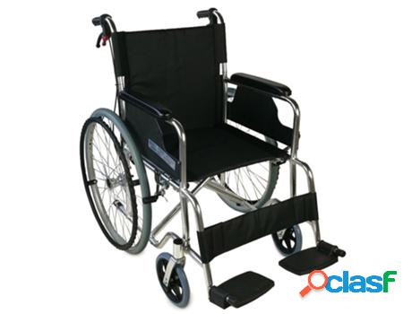 Silla de Ruedas MOBICLINIC Plegable Aluminio Ruedas Grandes