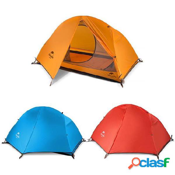 Single person camping tent silicone coating waterproof