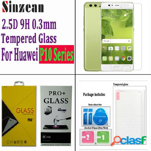 Sinzean 100pcs for huawei p10 plus tempered glass p10 lite