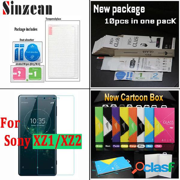 Sinzean for sony xz2 tempered glass for xz1 screen protector
