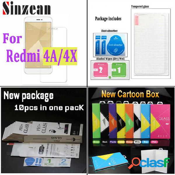 Sinzean for xiaomi redmi 4a tempered glass for redmi 4x