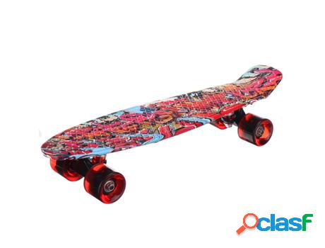 Skateboard JOASHUAL (Rojo - 56 x 15 cm)