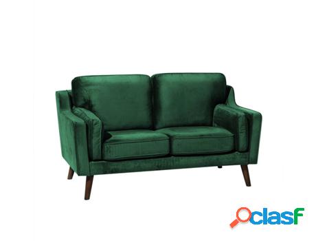 Sofá Lokka (Verde - Terciopelo -83x150x85 cm)