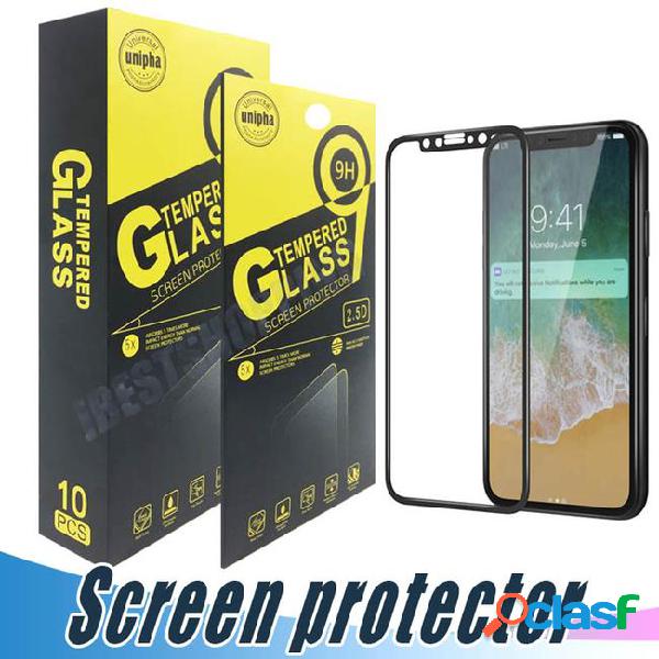 Soft carbon fiber full screen tempered glass 3d covered