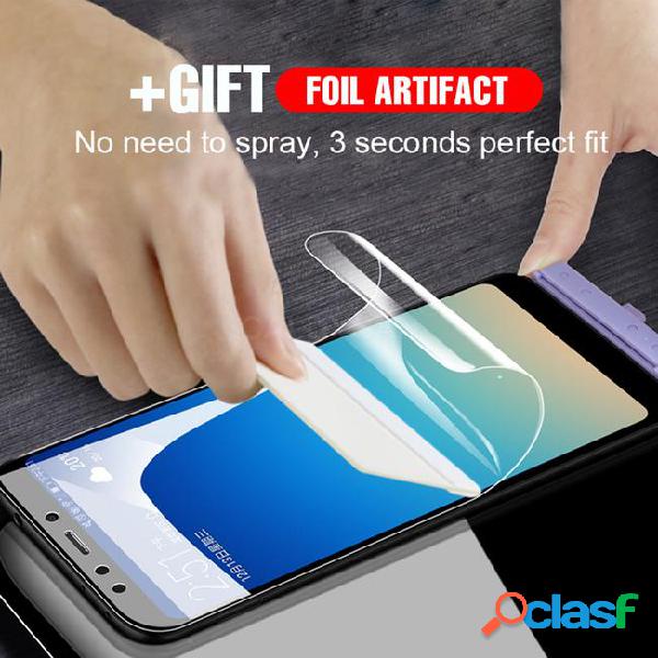 Soft hydrogel full cover screen protector for xiaomi redmi