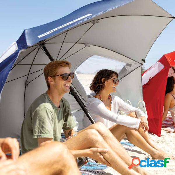 Sport-Brella Sombrilla de playa Premier azul XL 243 cm