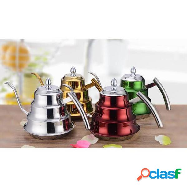 Stainless steel coffee kettle pour over kettle colorful drip