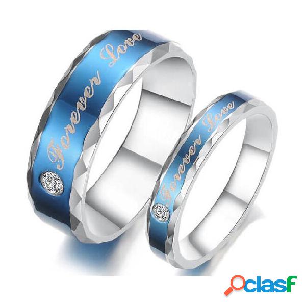 Stainless steel couple rings opk fashion korean jewelry male