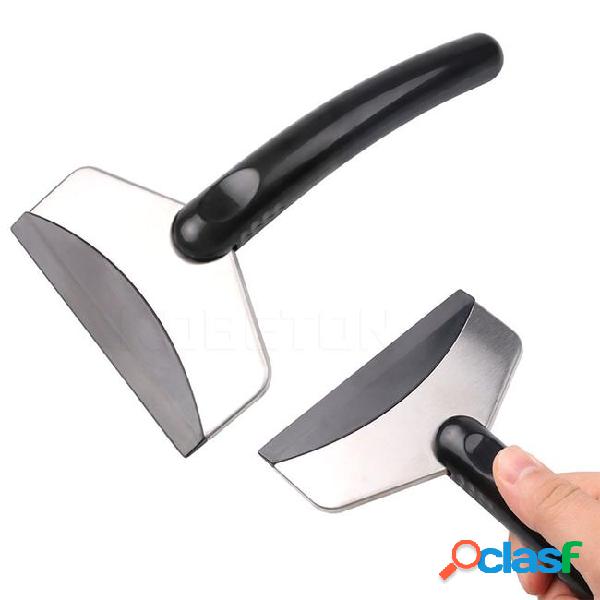 Stainless steel snow shovel ice scraper with hanging hole