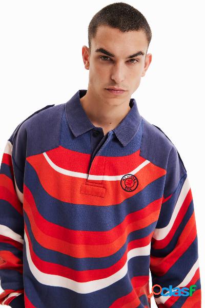 Sudadera tipo polo - ORANGE - M